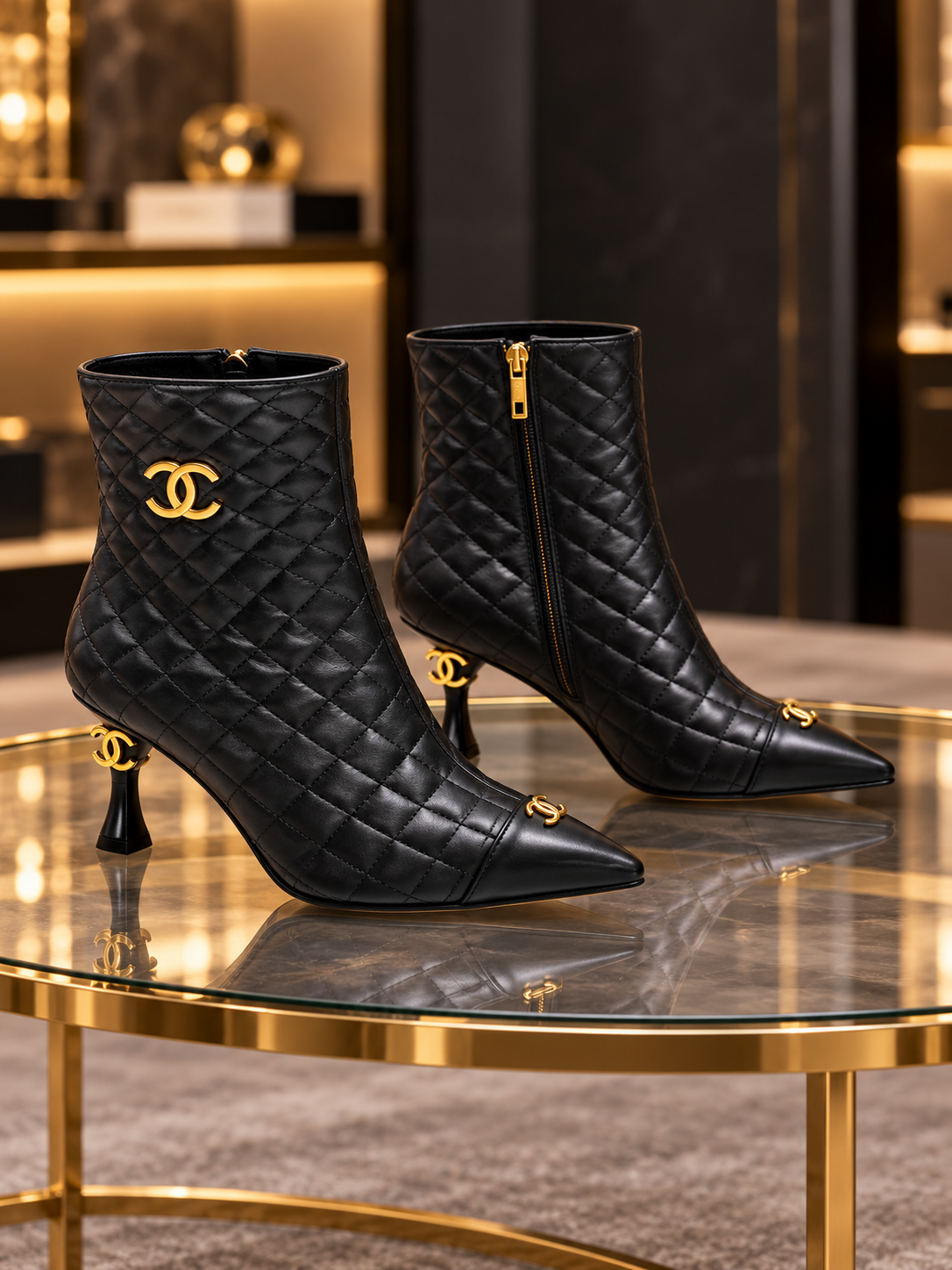 CH - Bag, Shoes and Wallet Set
