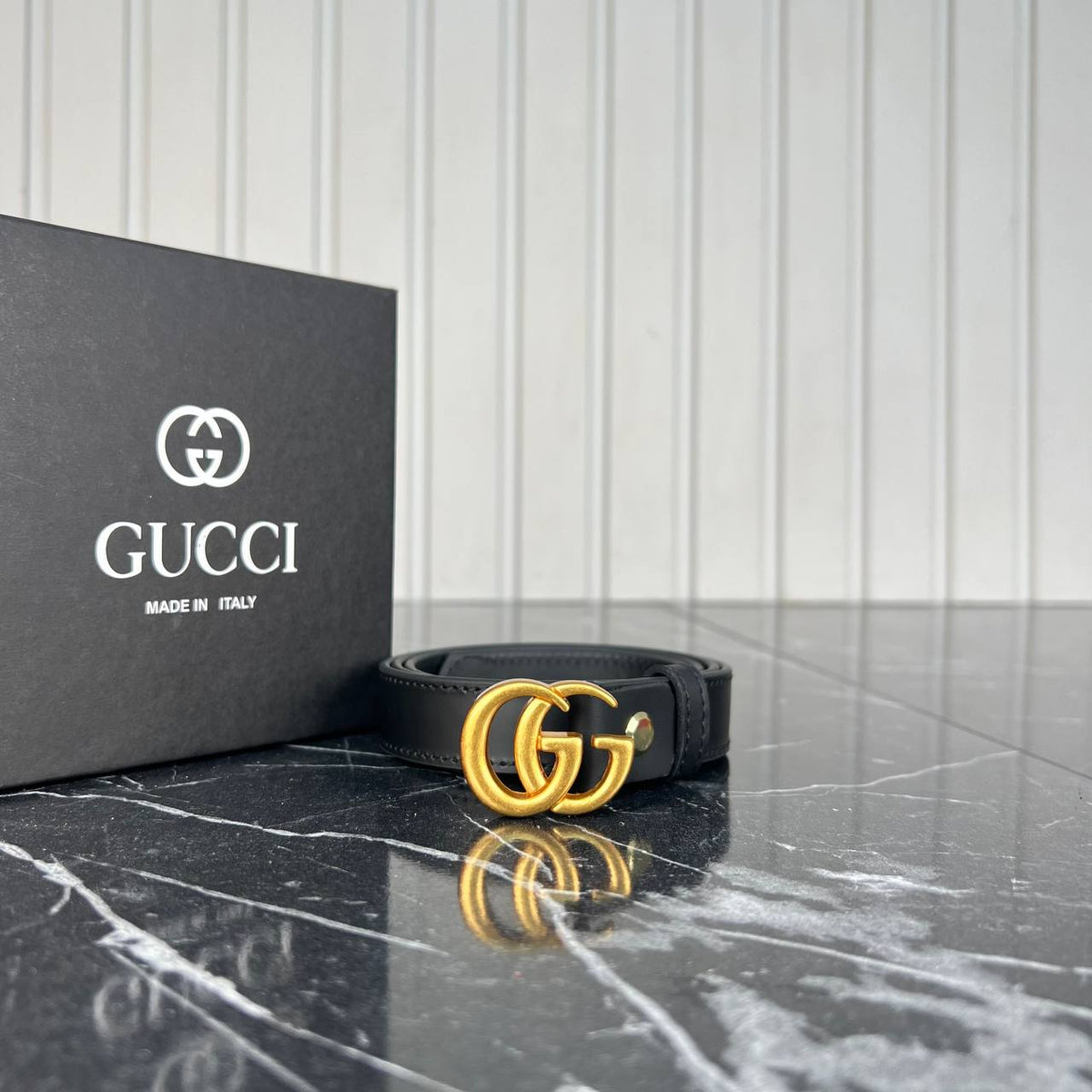 G.G Leather Belt
