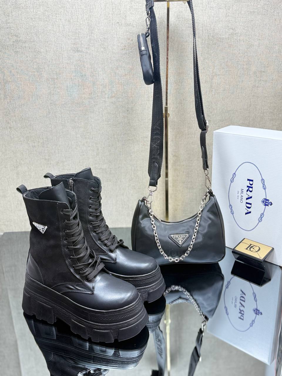 PRD - Bag and Leather Boot