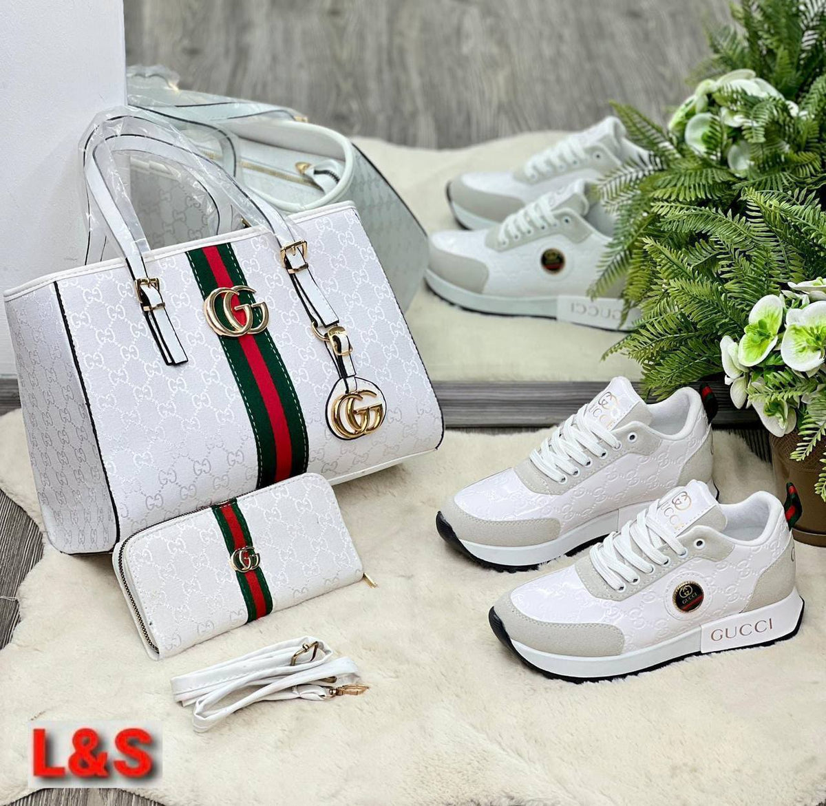 Bag and Shoes and Wallet