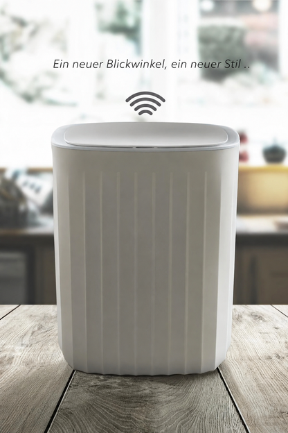 Automatischer Abfalleimer 12L mit Bewegungssensor – Off-White