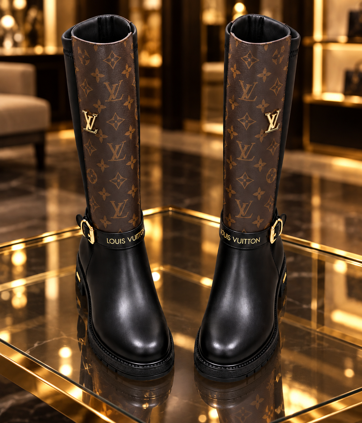 NeoNoe Bag, Boot and Wallet Set