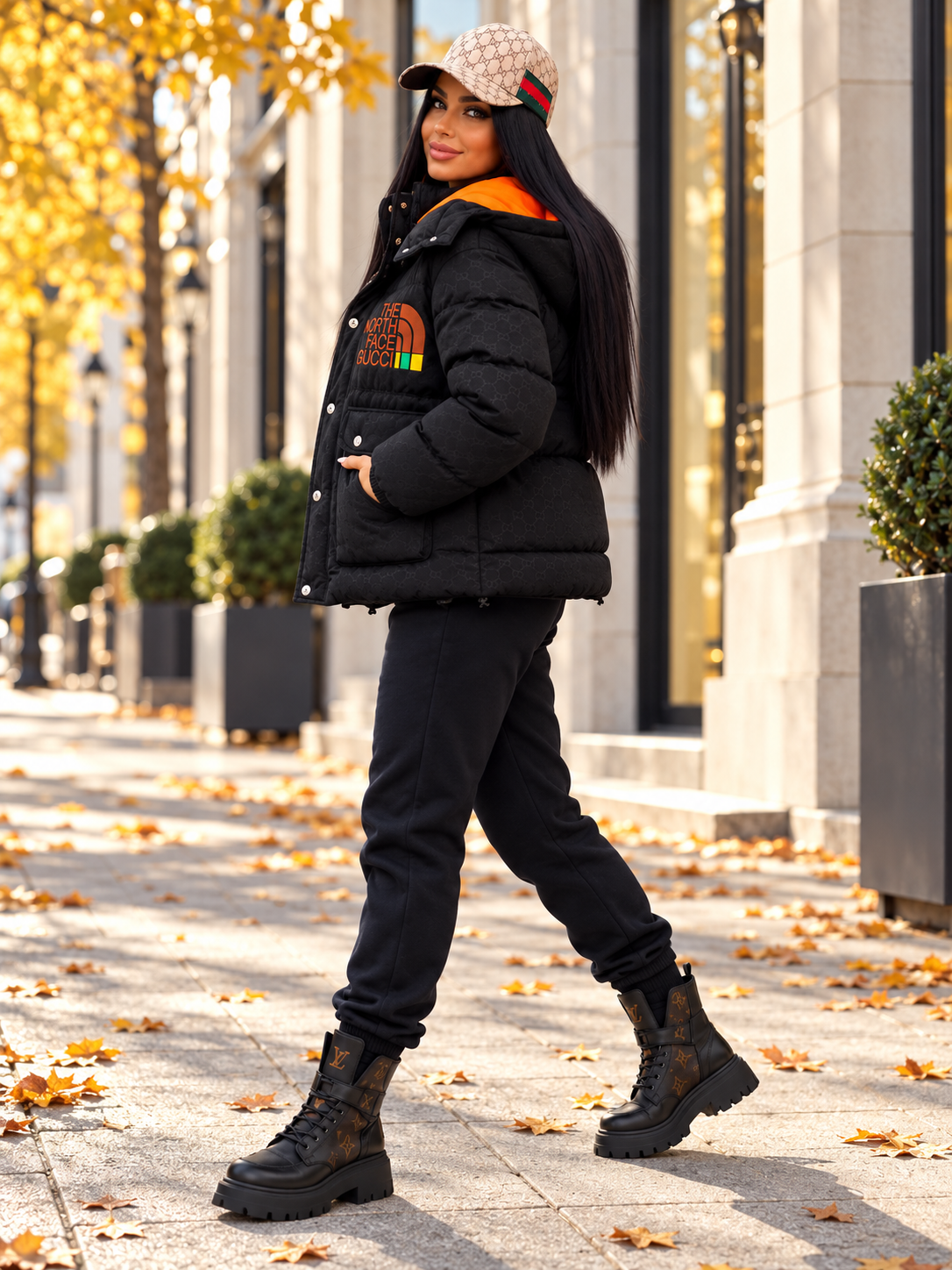 The North Face Brown