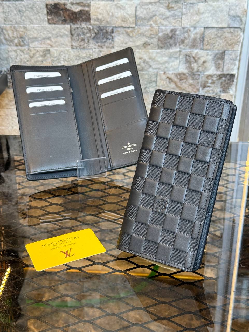 L - Leather Brazza Wallet (v5)