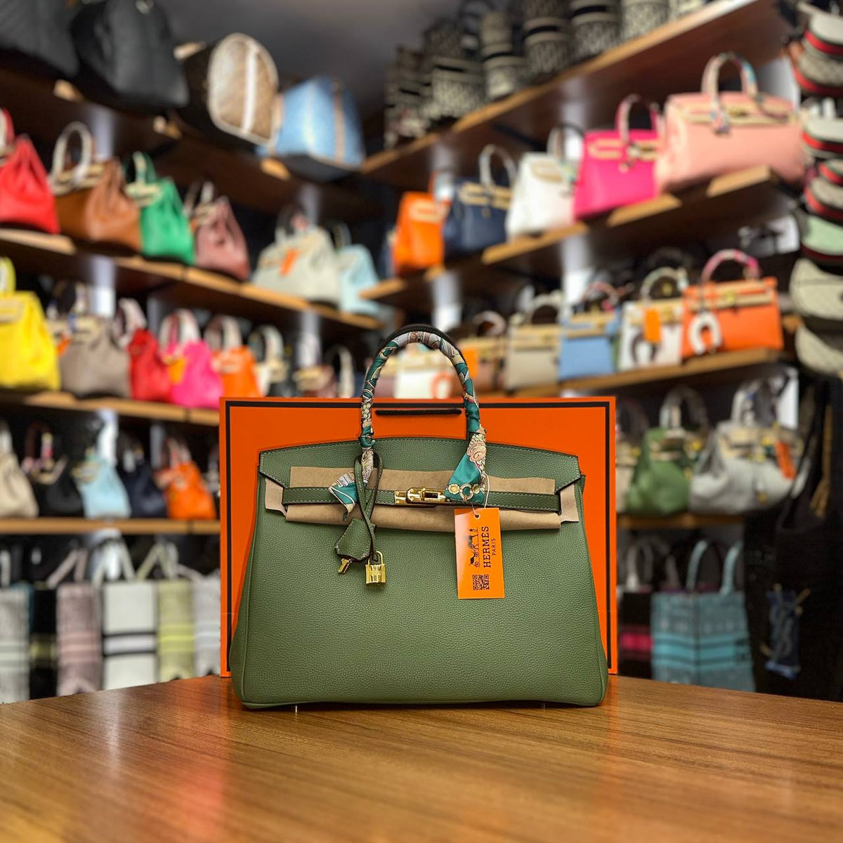 '- Birkin 35 [Leather]