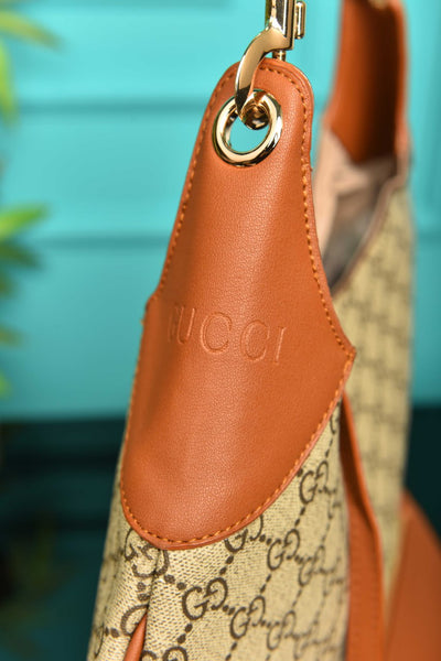 B Large Shoulder Bag