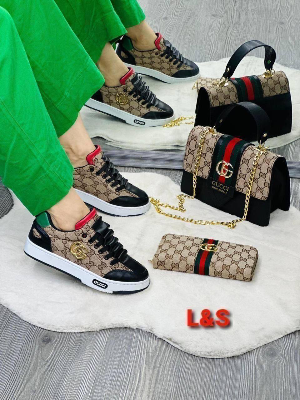 Bag and Shoes and Wallet